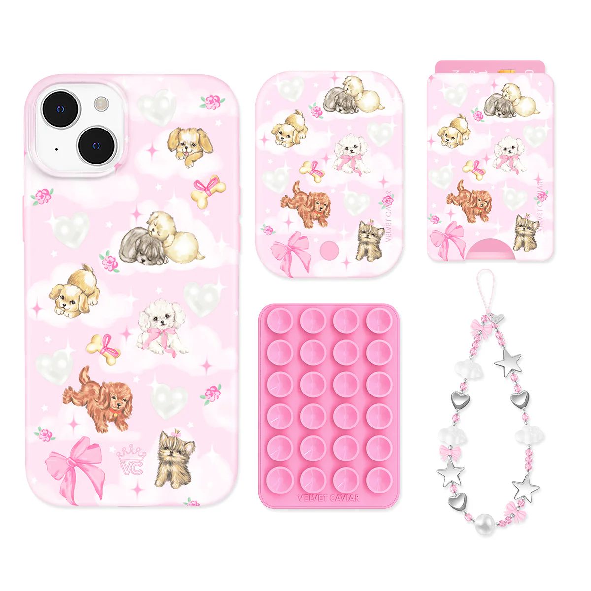 Puppy Love iPhone Bundle Set - Wallet - Image 9