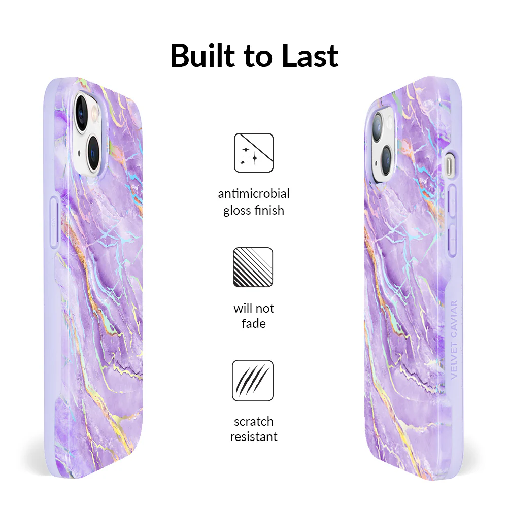 Purple Holo Moonstone iPhone Case - Image 41