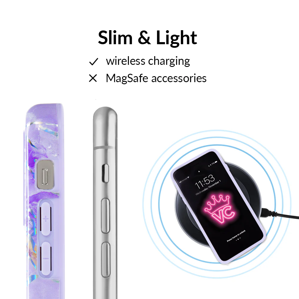 Purple Holo Moonstone iPhone Case - Image 84