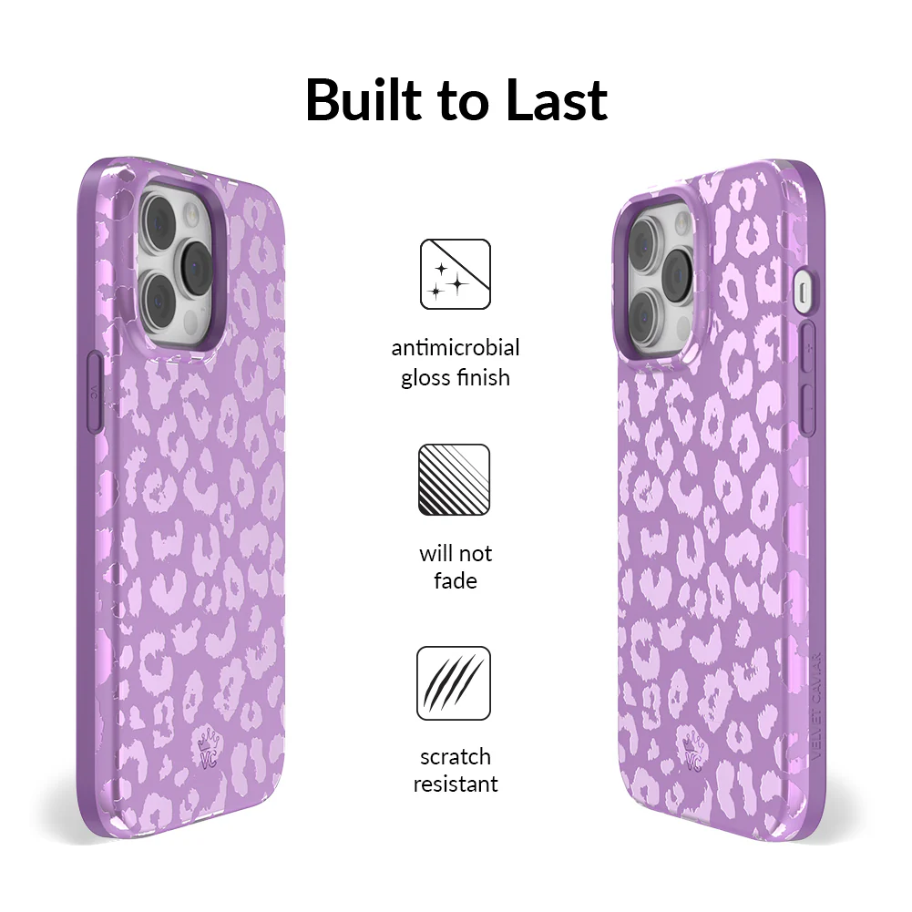Amethyst Leopard iPhone Case - Image 5