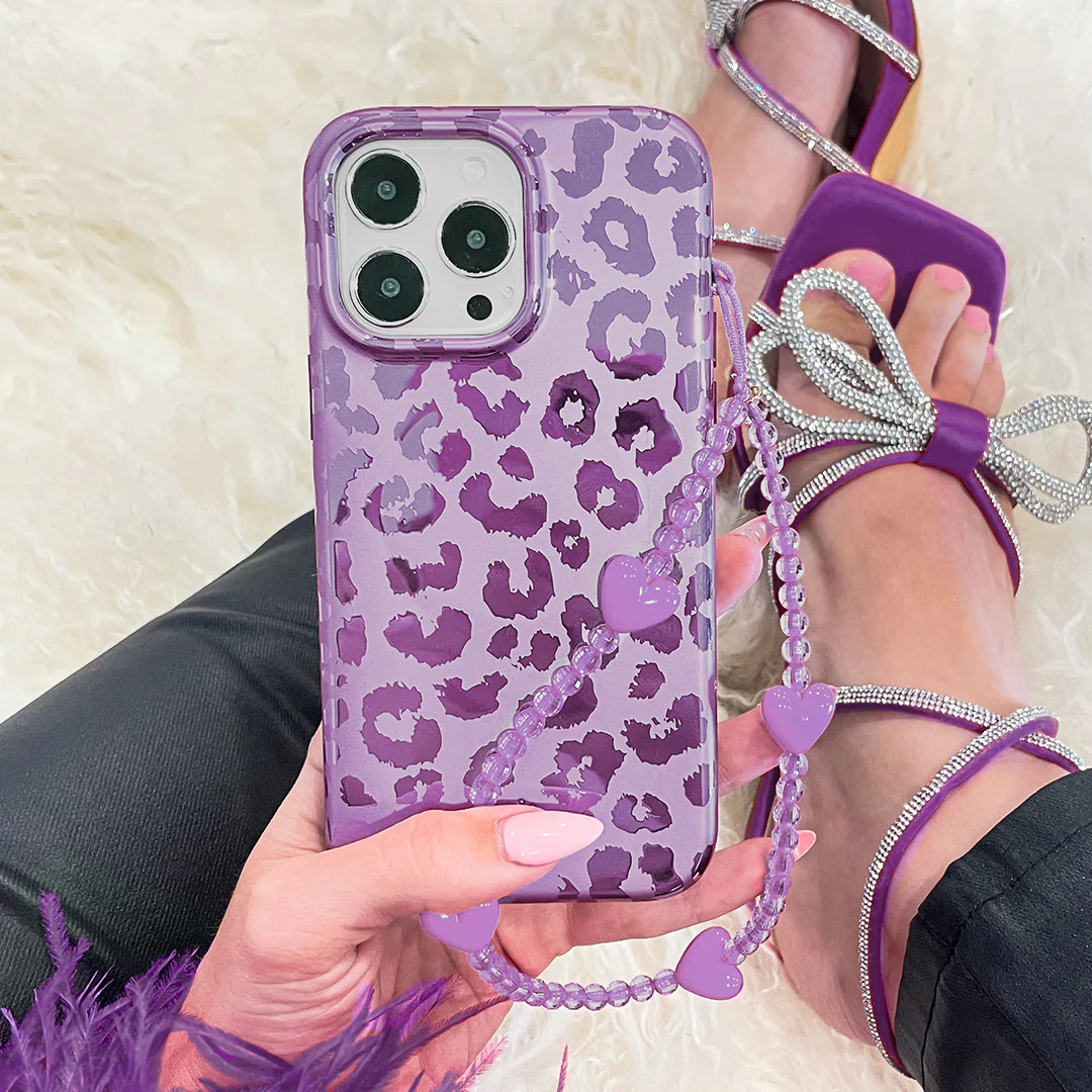 Amethyst Leopard iPhone Case - Image 68
