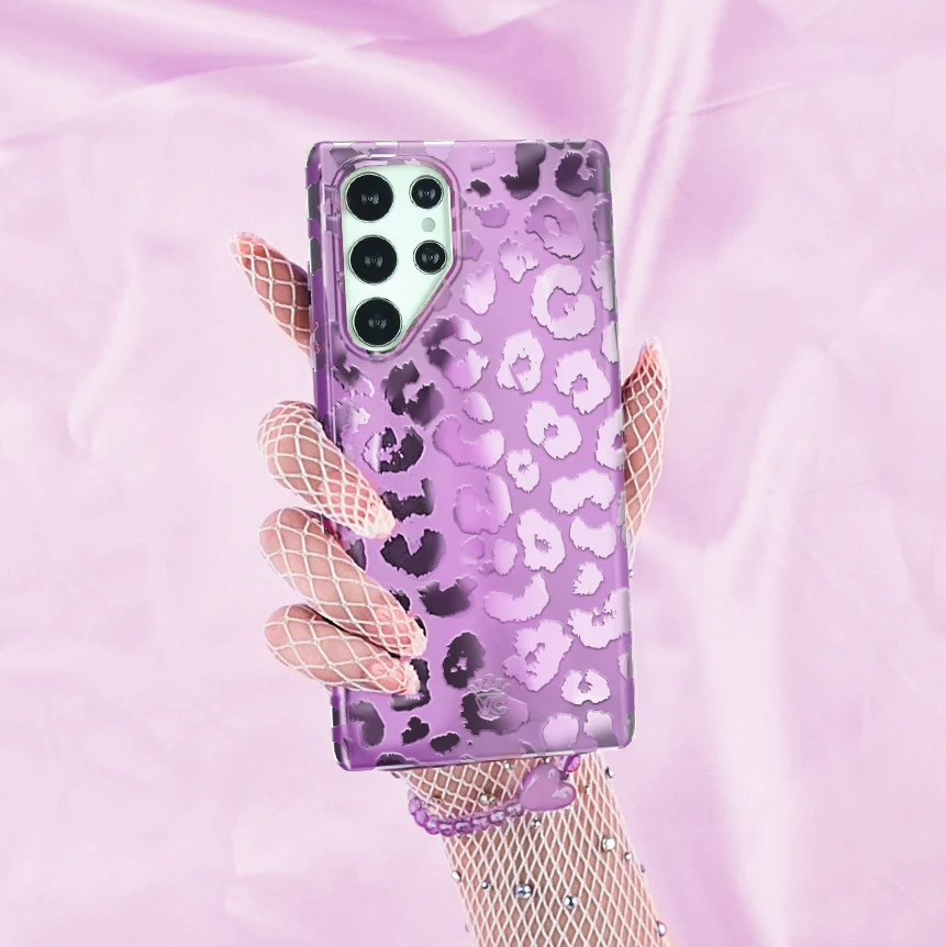 Amethyst Leopard Samsung Case - Image 2