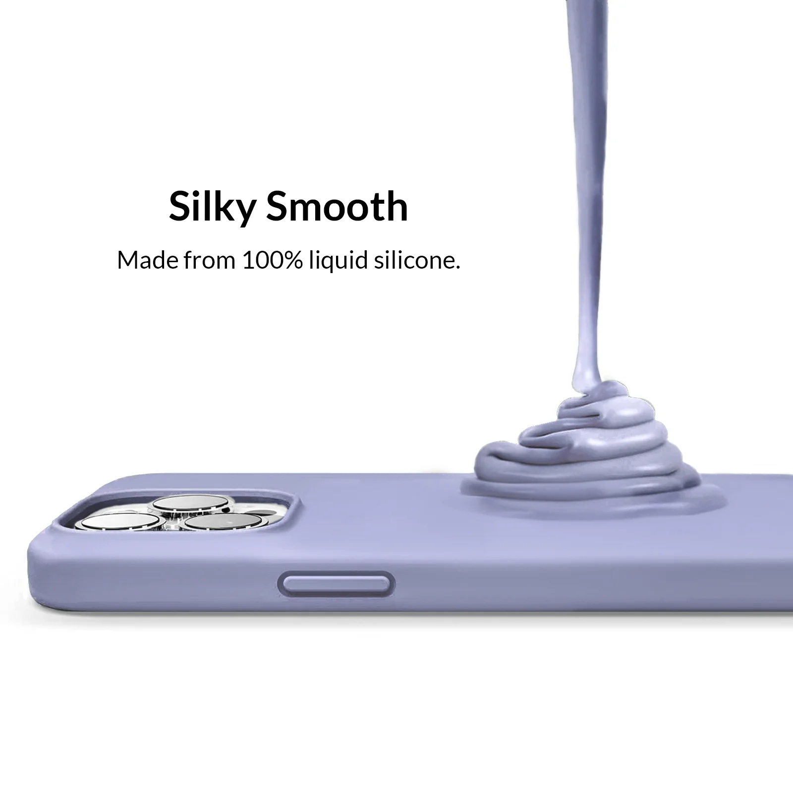 Purple Silicone iPhone Case - Image 3