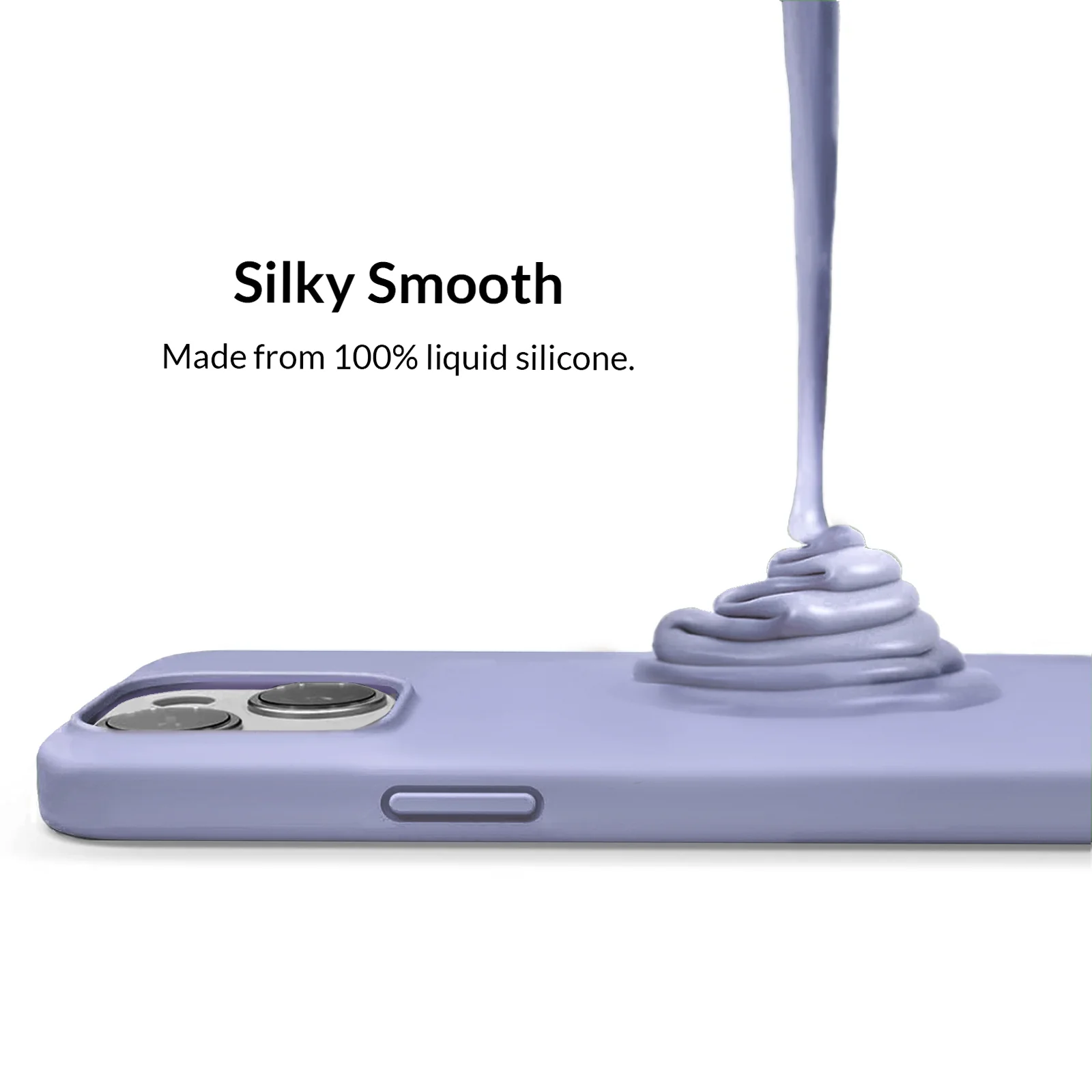 Purple Silicone iPhone Case - Image 38