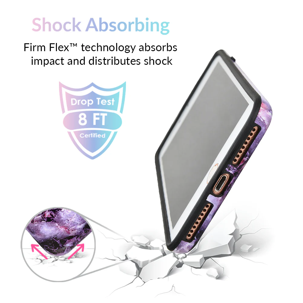 Purple Stone Marble iPhone Case - Image 30