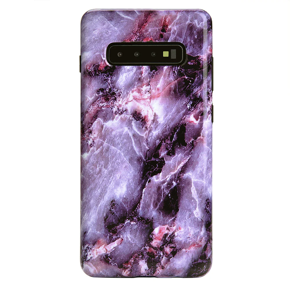 Purple Stone Marble Samsung Galaxy Case - Image 34