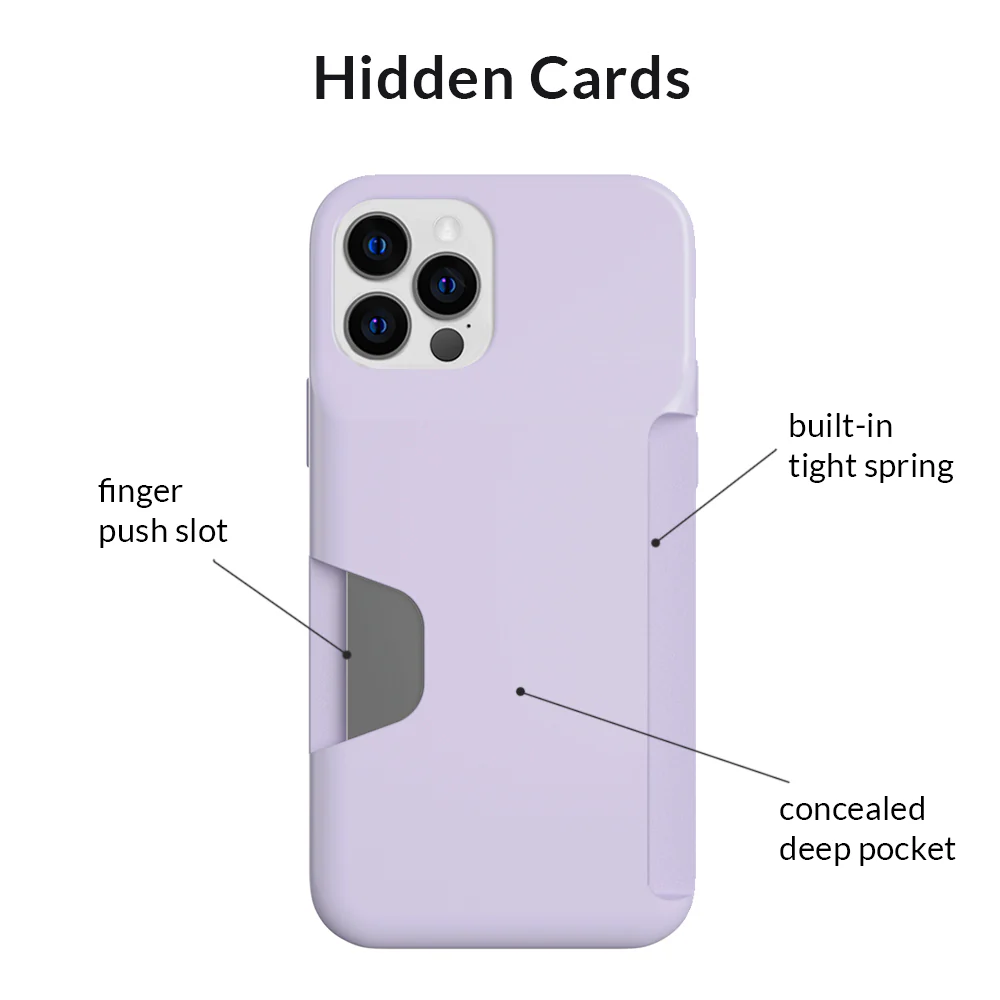 Light Purple iPhone Wallet Case - Image 36