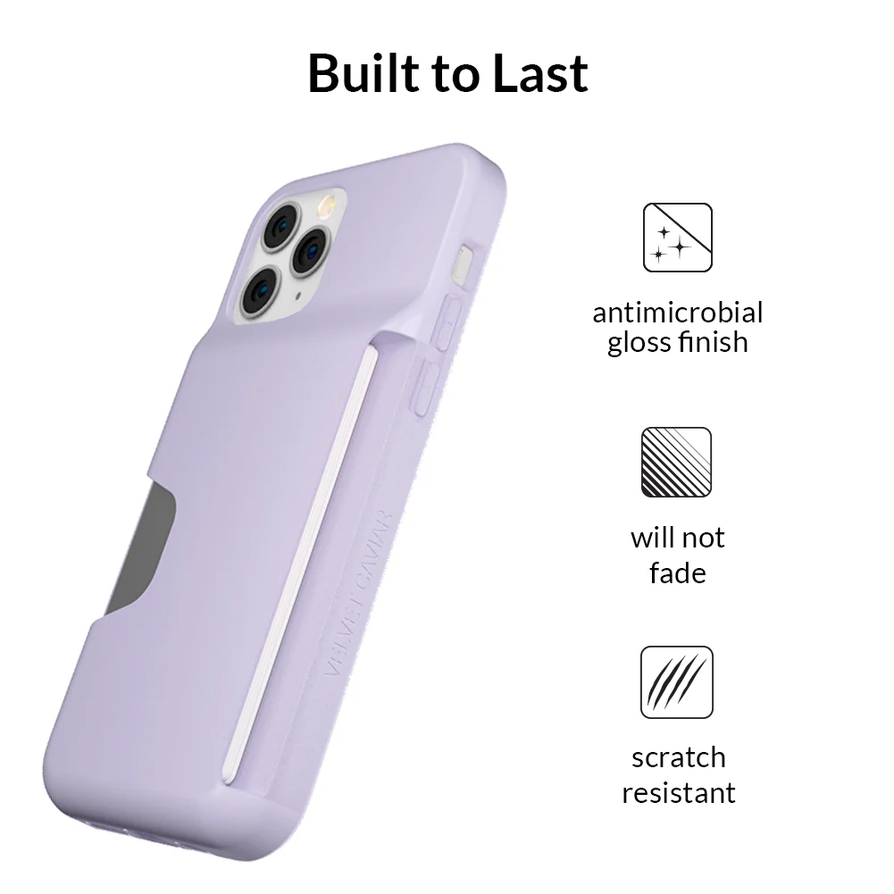 Light Purple iPhone Wallet Case - Image 40