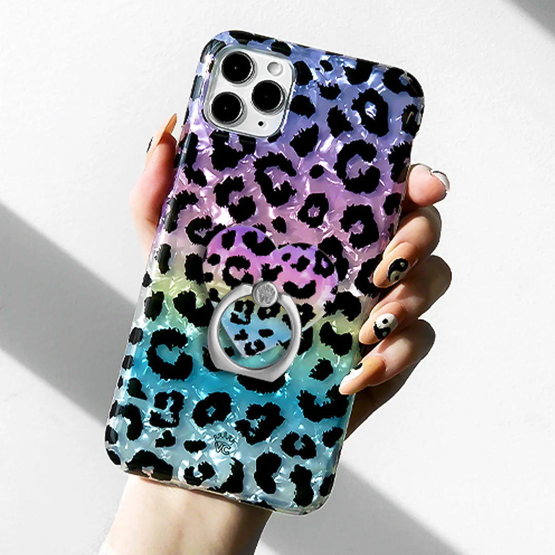 Rainbow Leopard iPhone Case - Image 56
