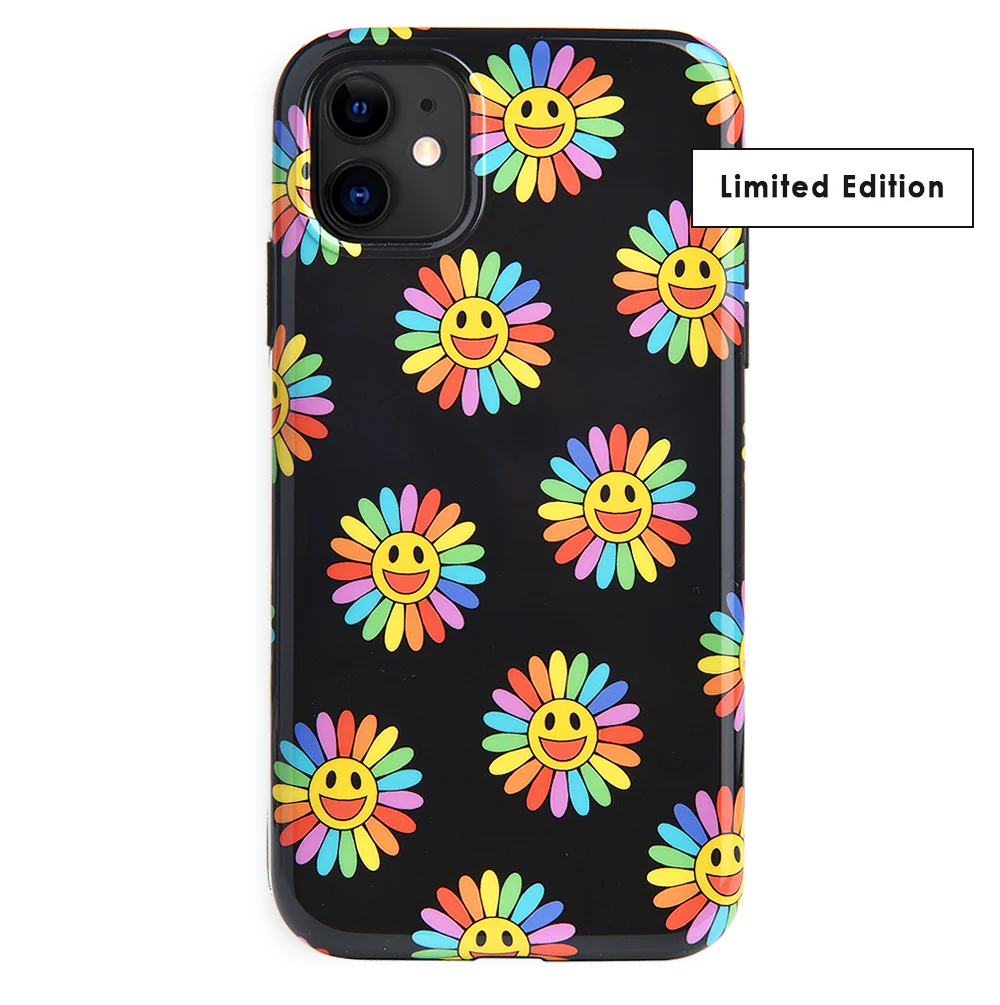 Rainbow Smiley iPhone Case - Image 19