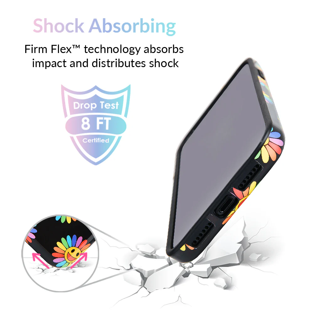 Rainbow Smiley iPhone Case - Image 40