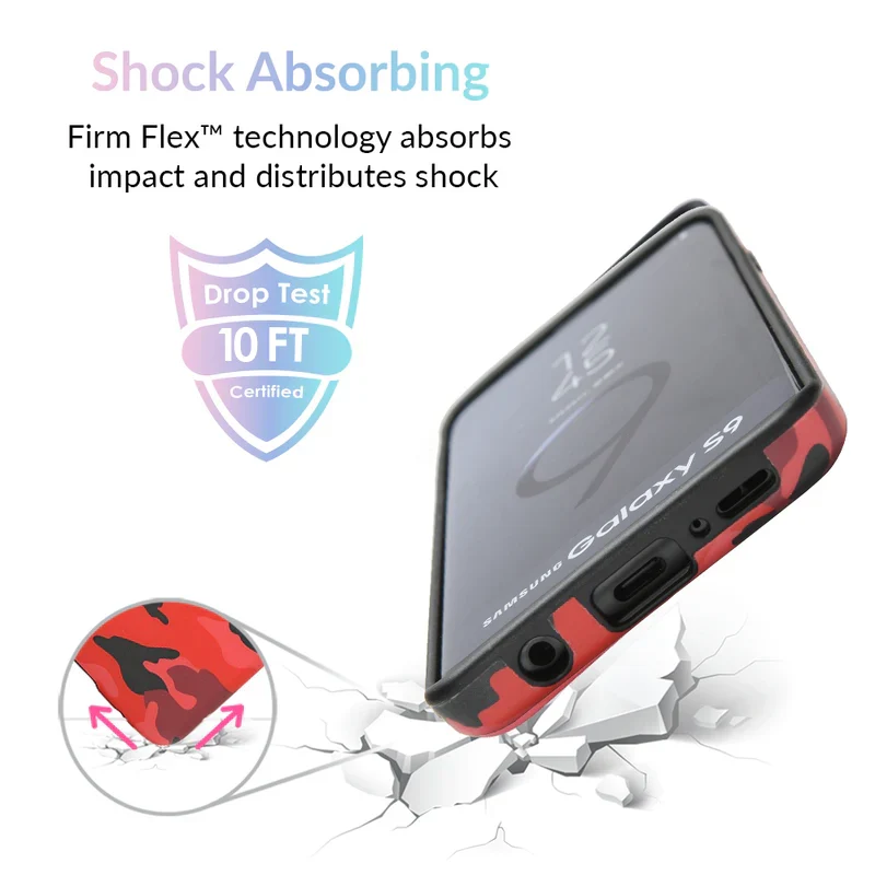 Red Camo Samsung Galaxy Case - Image 13