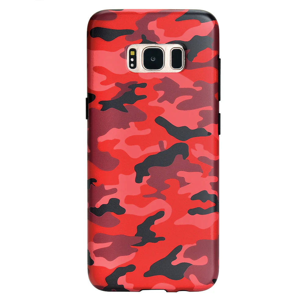 Red Camo Samsung Galaxy Case - Image 16