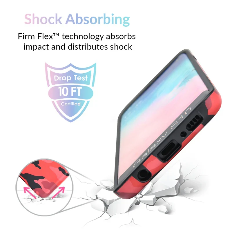 Red Camo Samsung Galaxy Case - Image 26