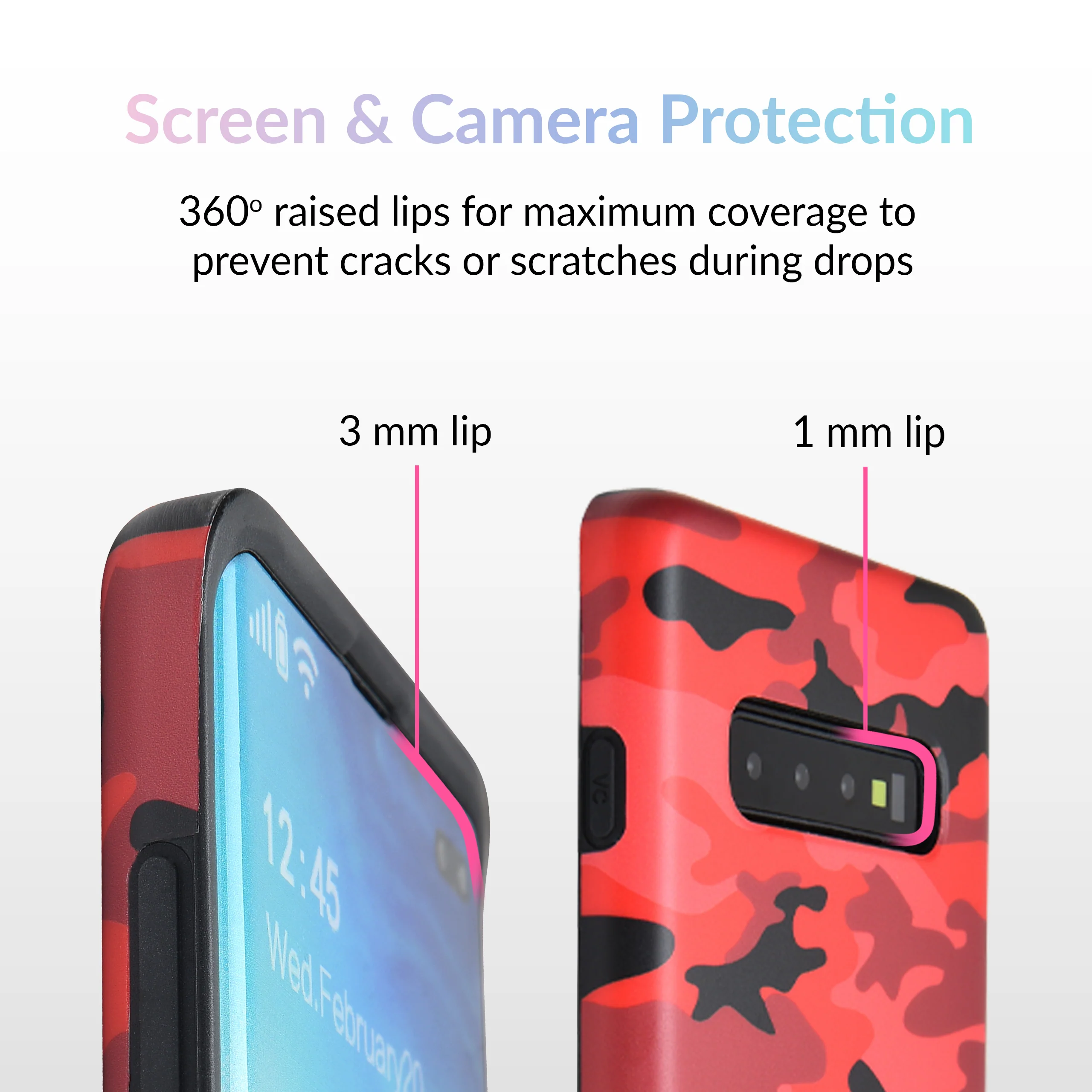 Red Camo Samsung Galaxy Case - Image 30