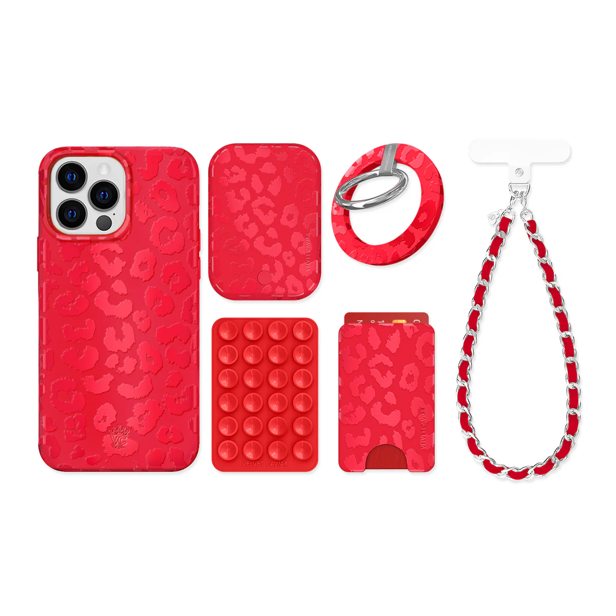 Red Hot Leopard iPhone Bundle Set - Image 6