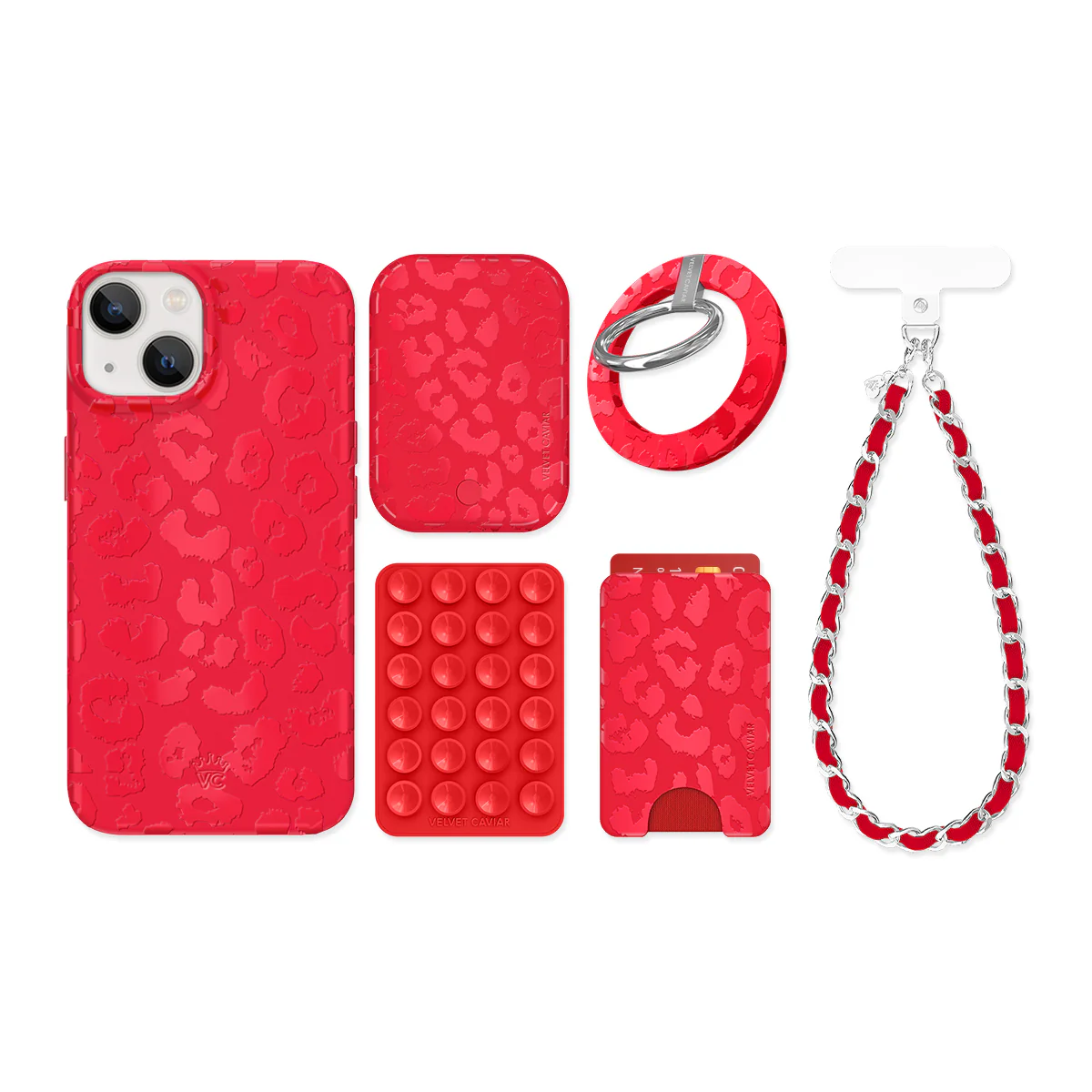 Red Hot Leopard iPhone Bundle Set - Image 8
