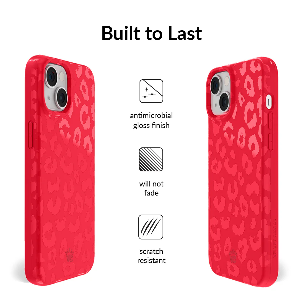 Red Hot Leopard iPhone Case - Image 30