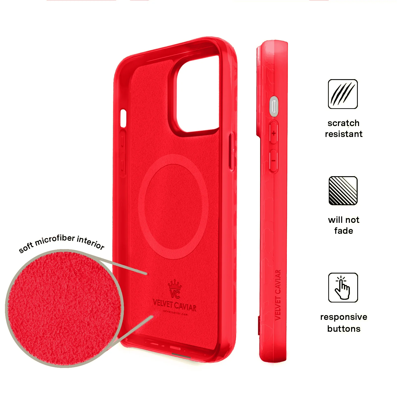 Red Hot Leopard iPhone Case - Image 78