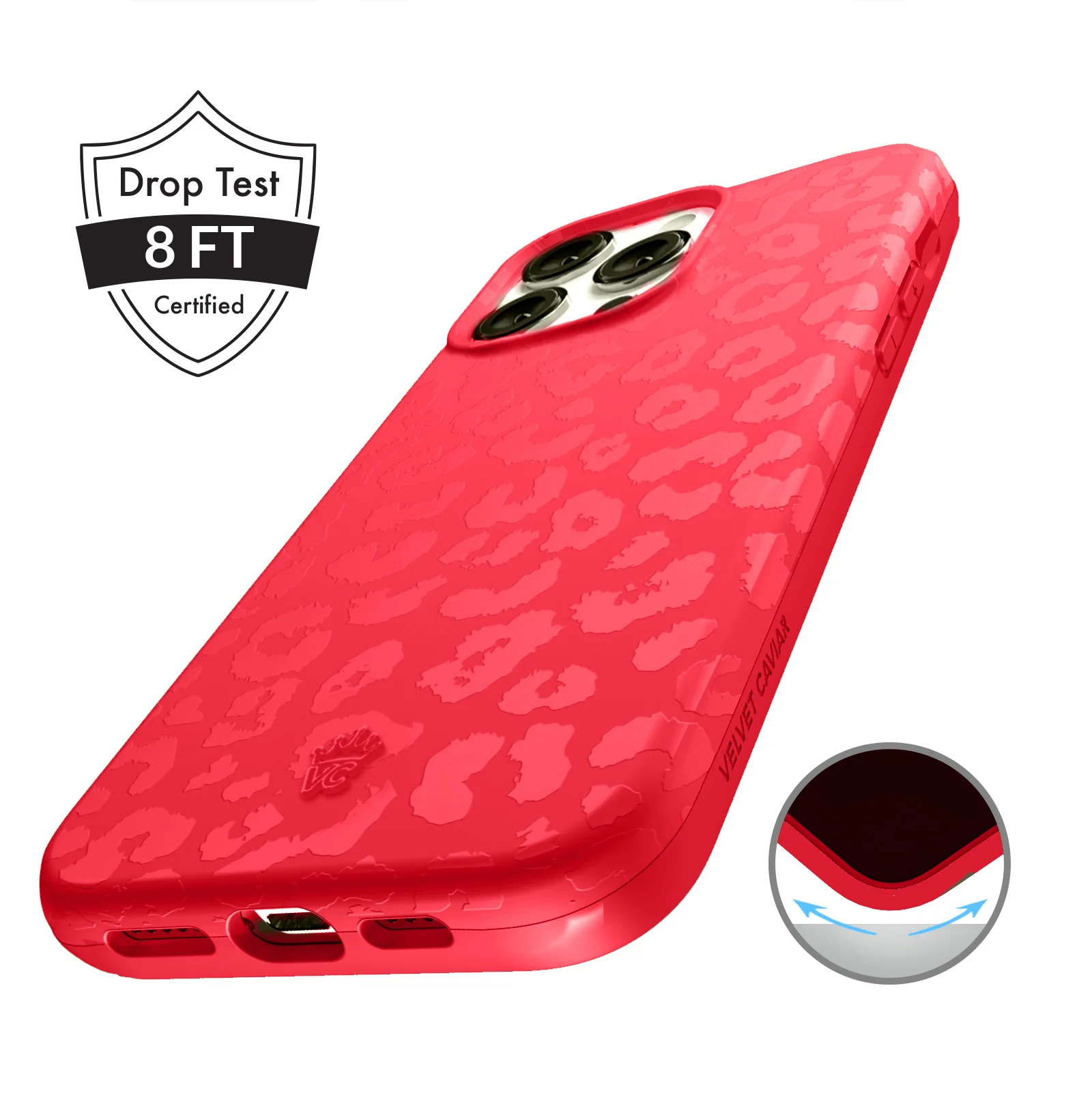 Red Hot Leopard iPhone Case - Image 89