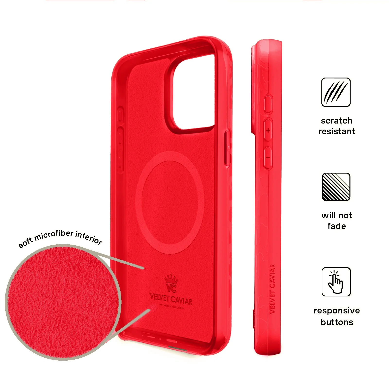 Red Hot Leopard iPhone Case - Image 90
