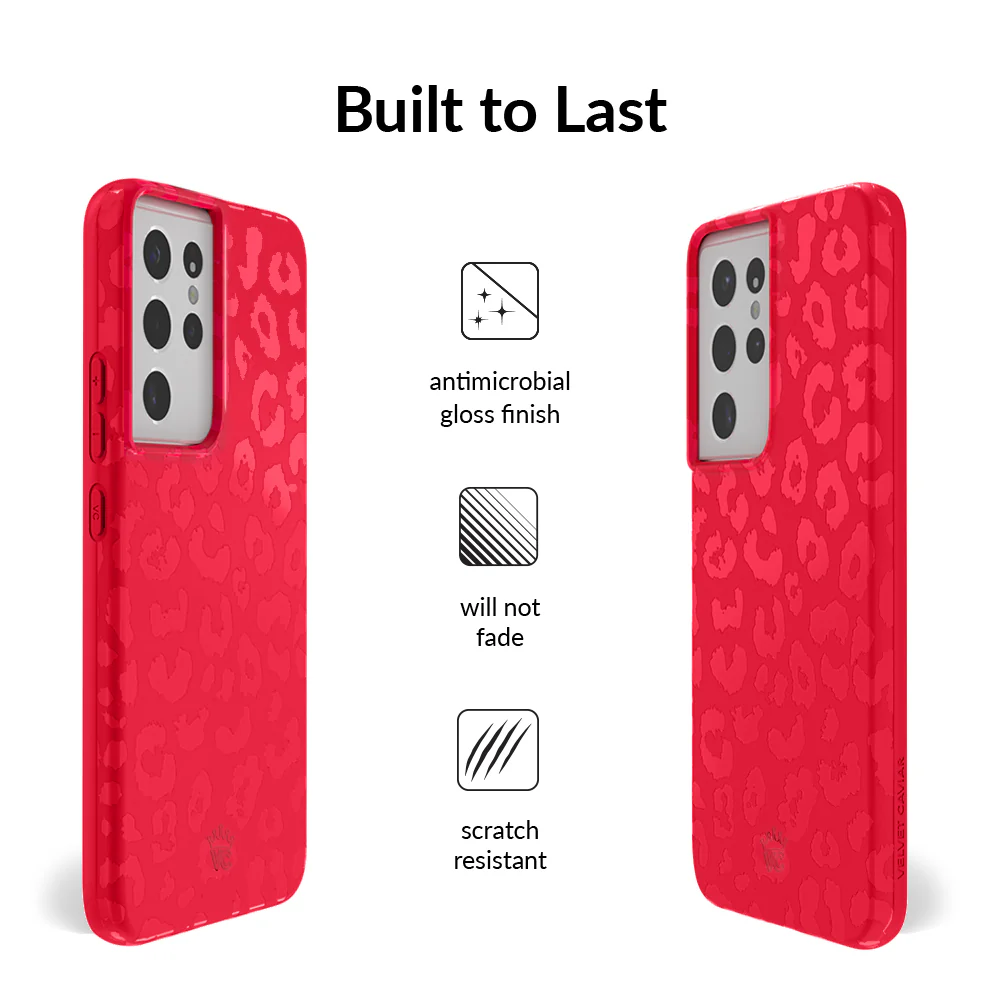 Red Hot Leopard Samsung Case - Image 54