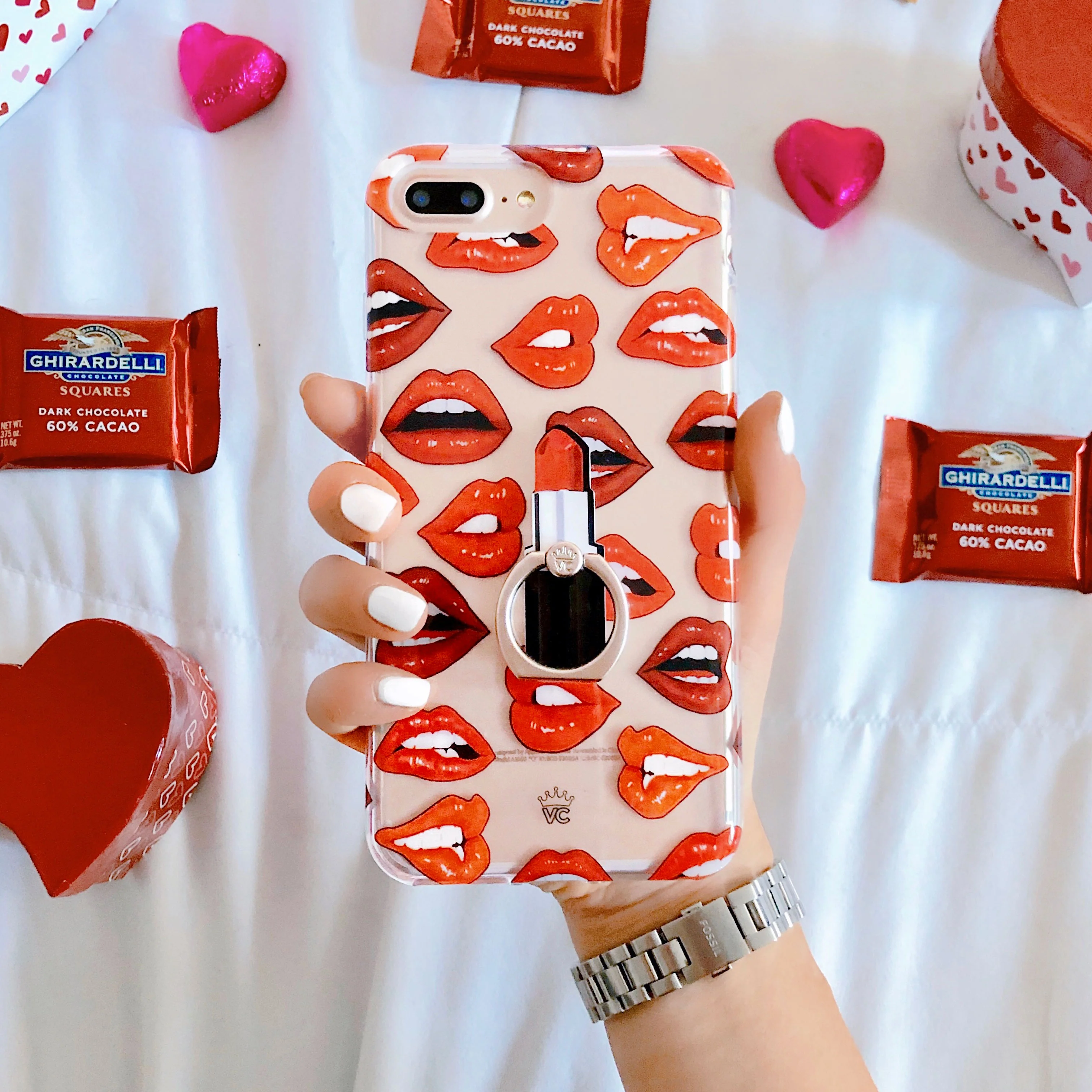 Red Lips iPhone Case - Image 44