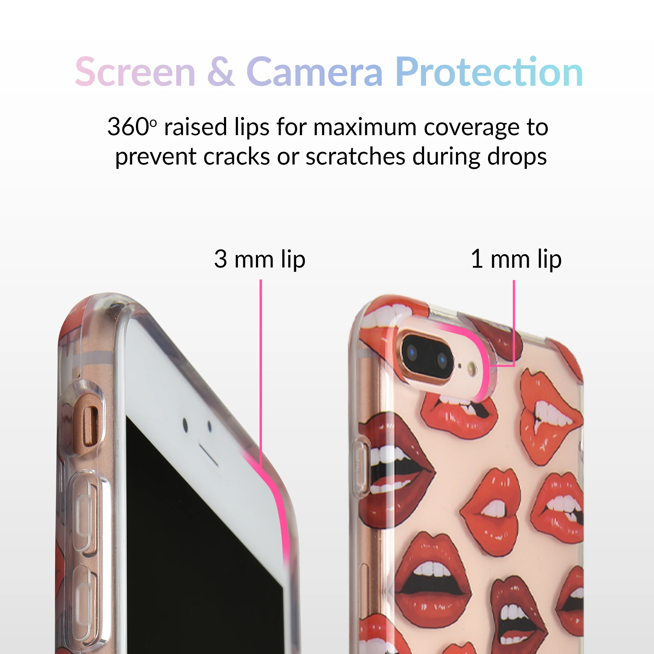 Red Lips iPhone Case - Image 45