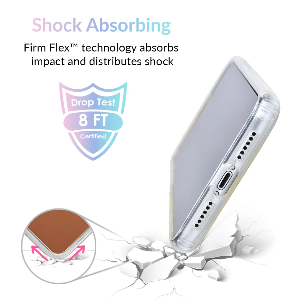 Rose Gold Reflective Mirror iPhone Case - Image 50