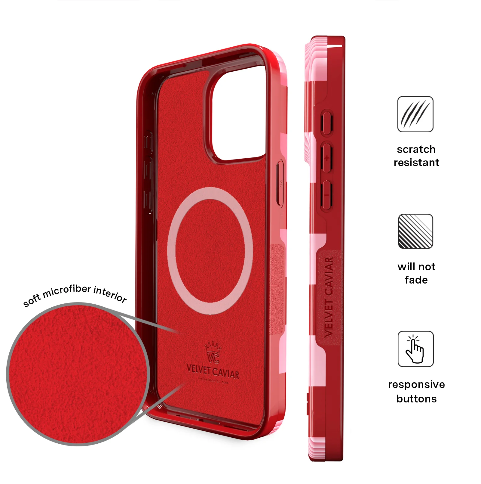 Rose Vibe Checkered iPhone Case - Image 12