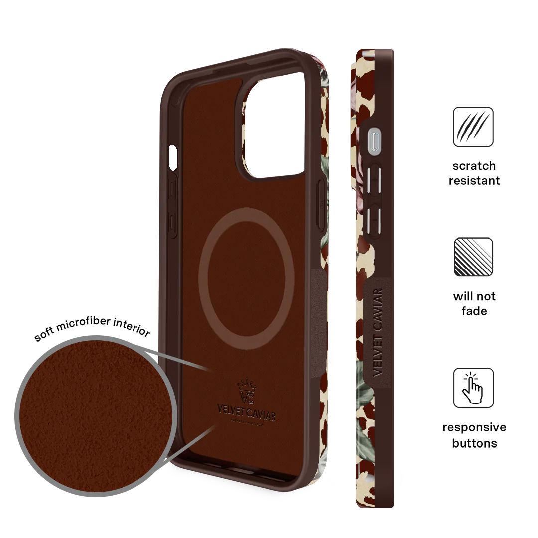 Rosy Leopard iPhone Case - Image 102