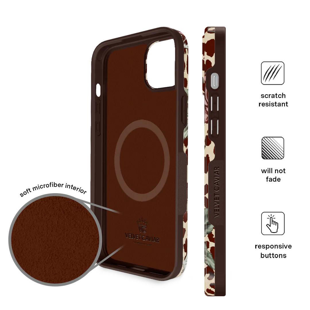 Rosy Leopard iPhone Case - Image 108