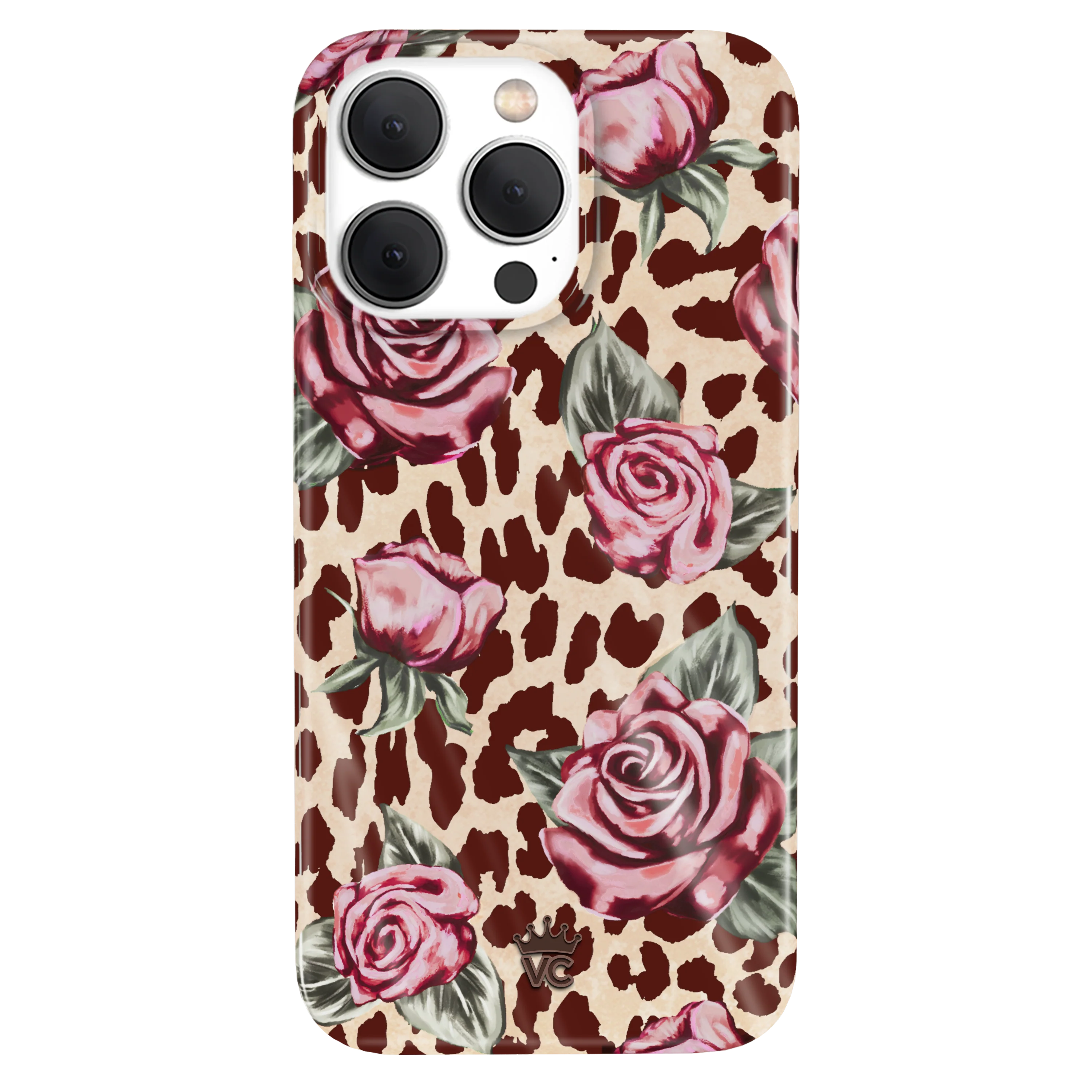Rosy Leopard iPhone Case - Image 25