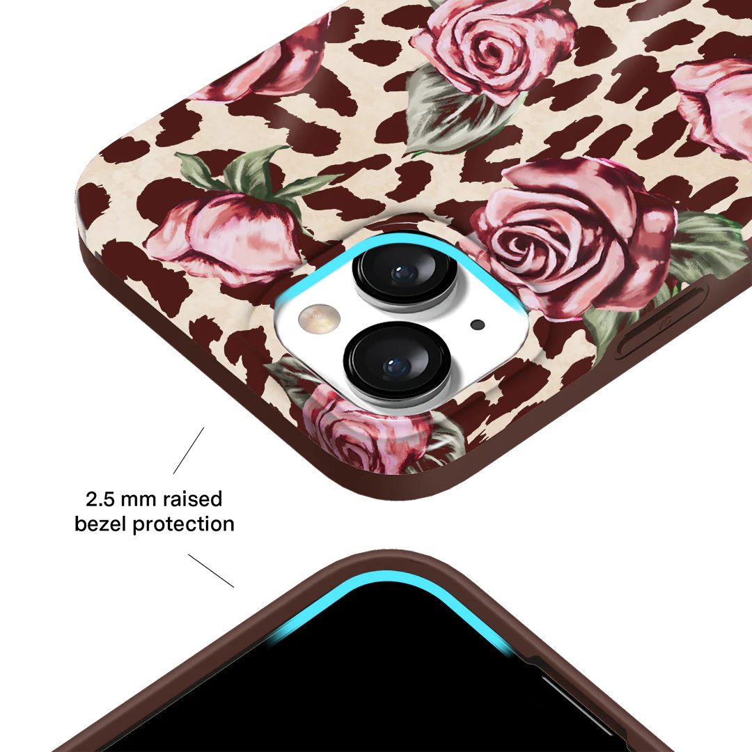Rosy Leopard iPhone Case - Image 45