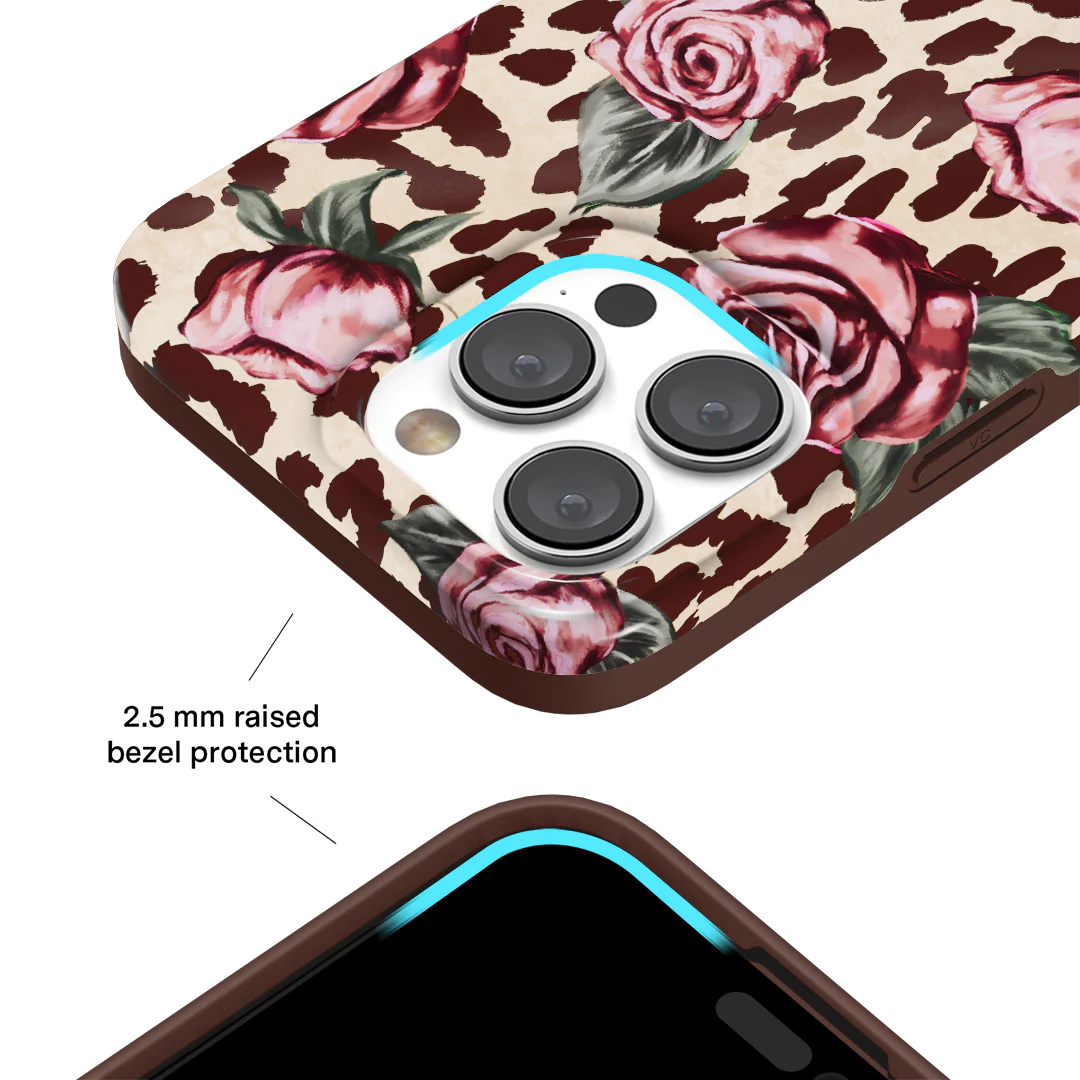 Rosy Leopard iPhone Case - Image 51