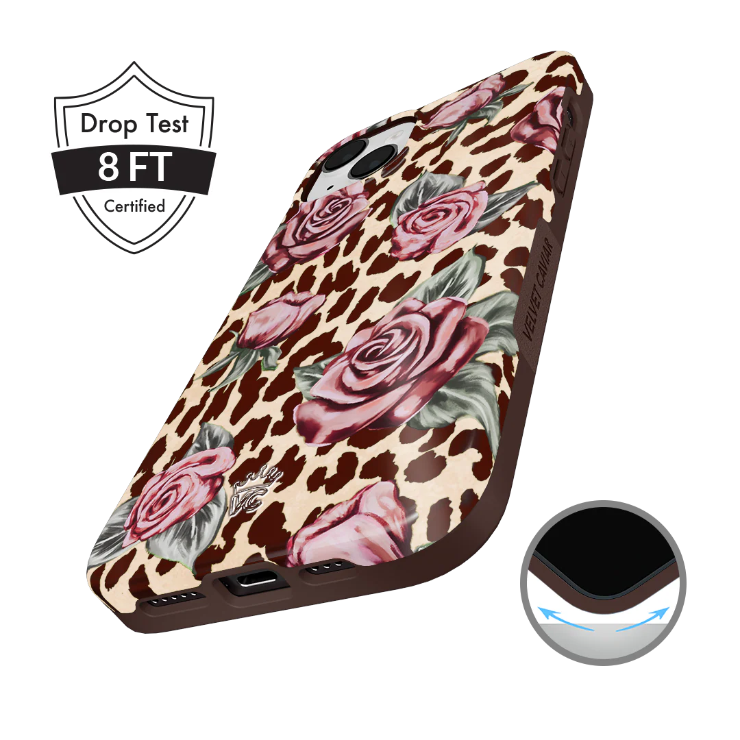 Rosy Leopard iPhone Case - Image 65