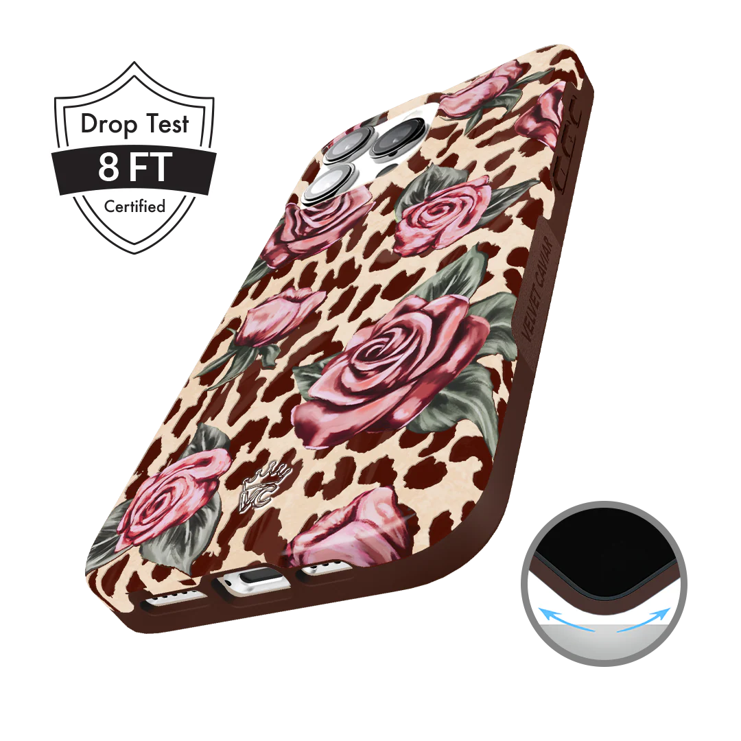 Rosy Leopard iPhone Case - Image 77