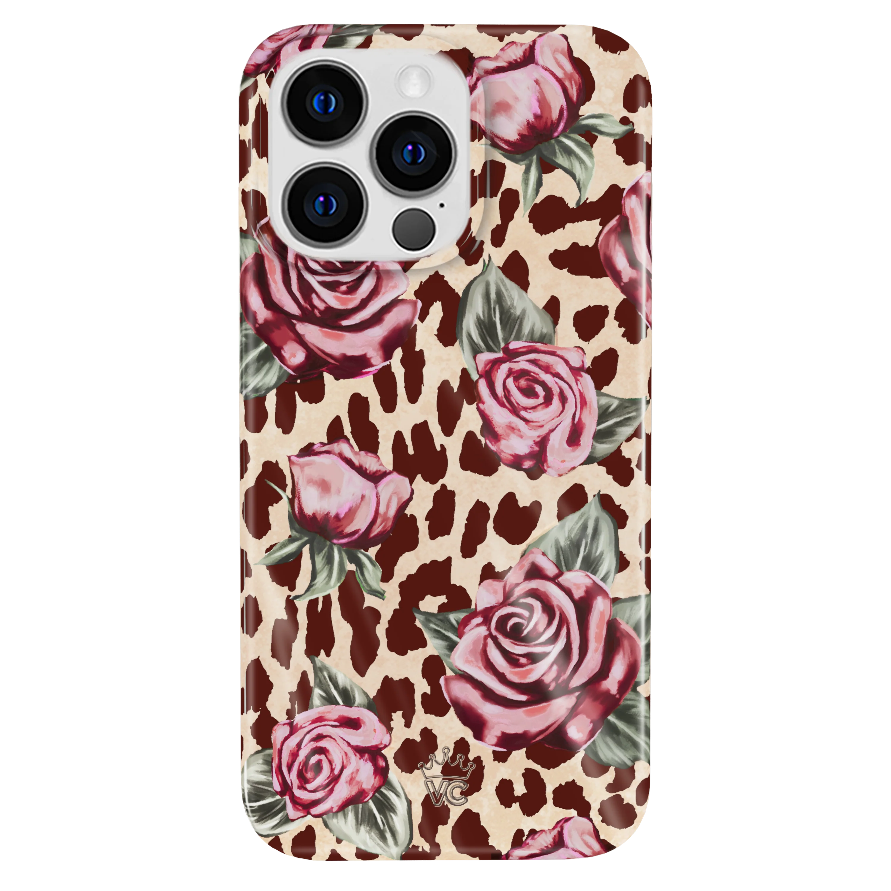 Rosy Leopard iPhone Case - Image 79