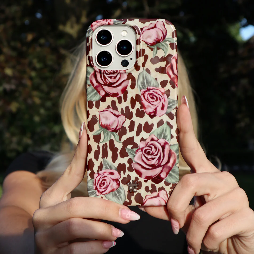 Rosy Leopard iPhone Case - Image 8