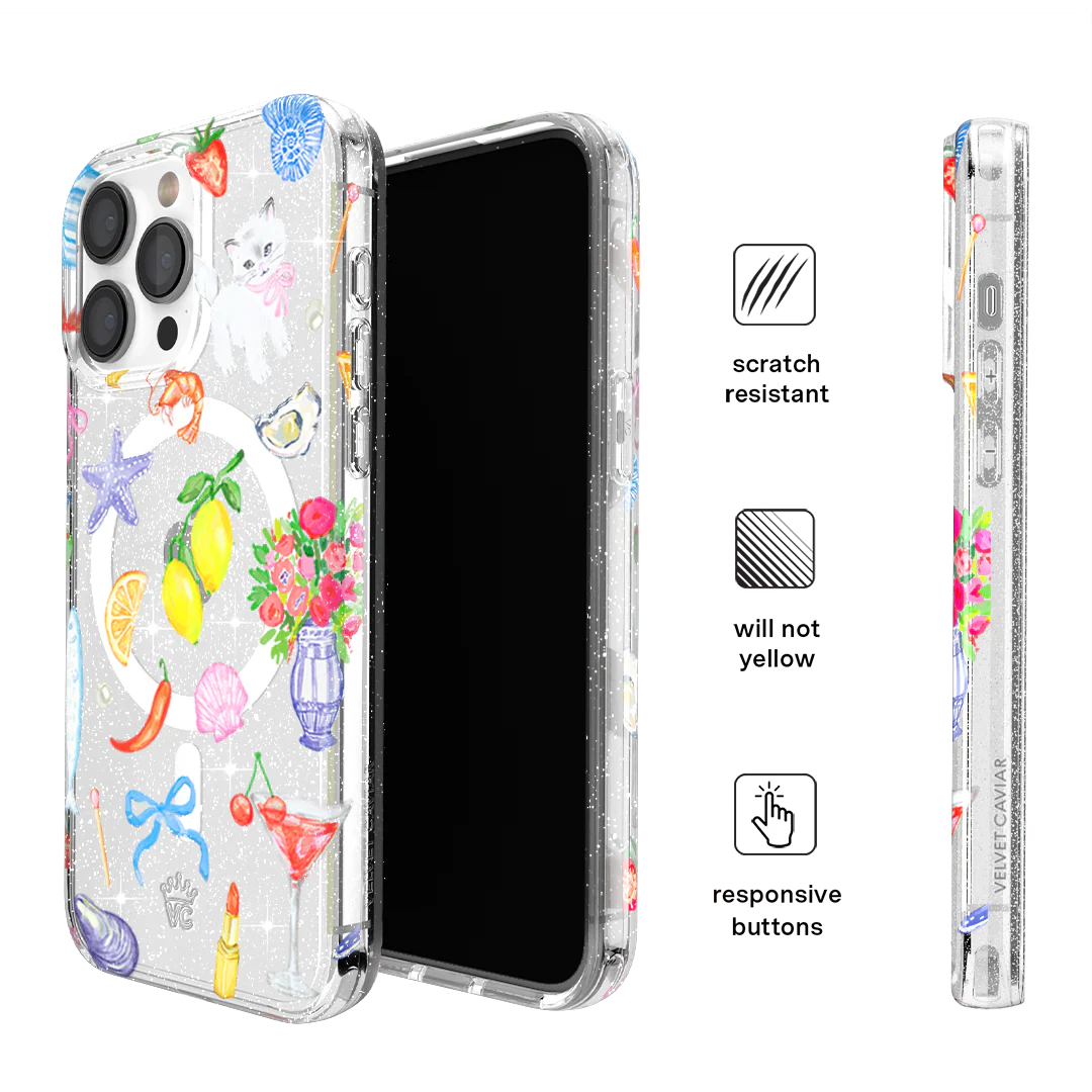 Dolce Vita Glitter iPhone Case - Image 30