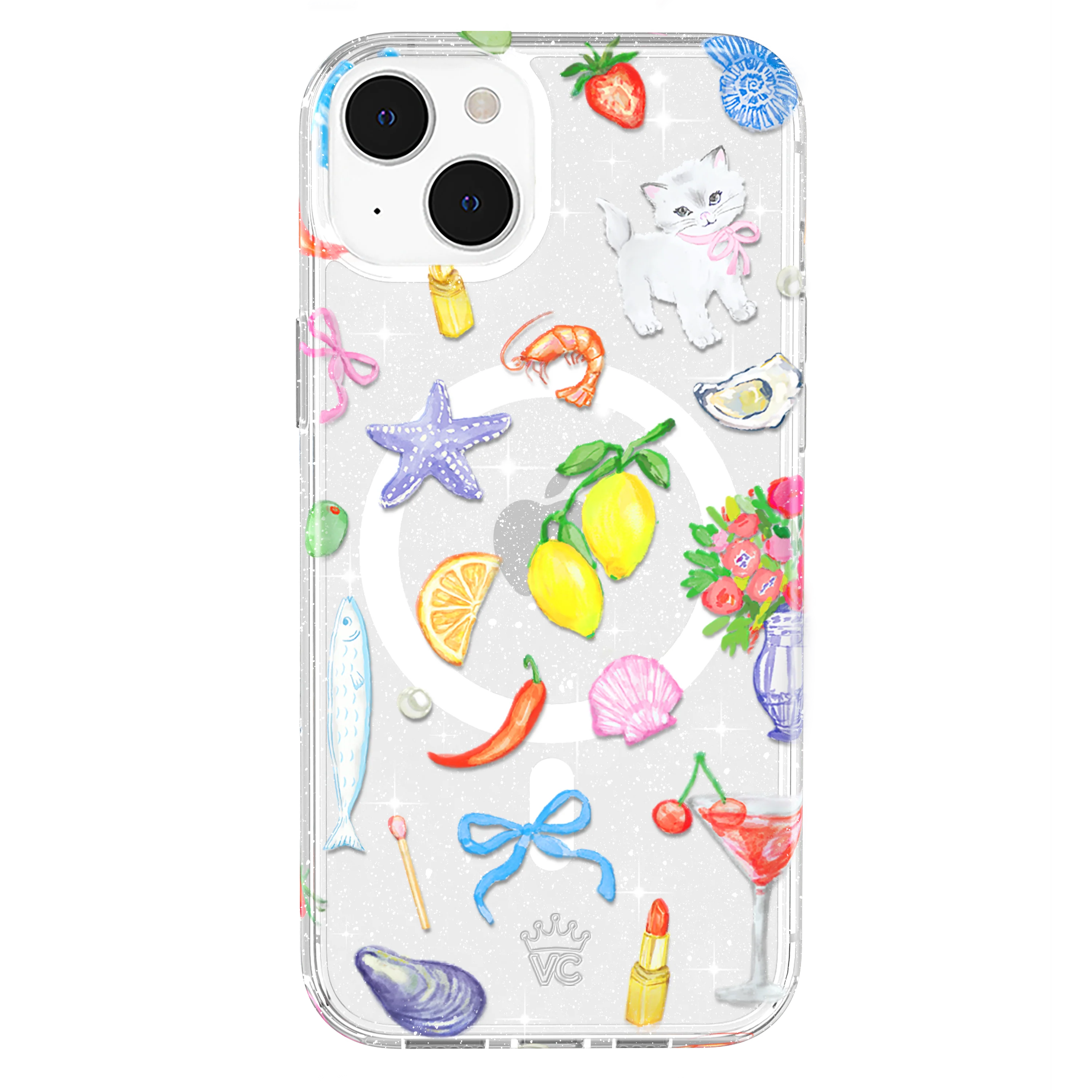 Dolce Vita Glitter iPhone Case - Image 43