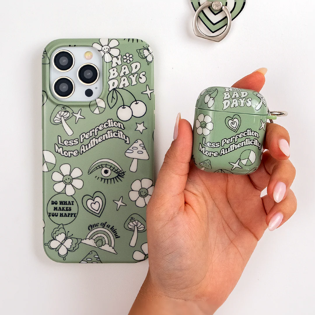 Good Vibes Matcha AirPod Case - Image 12