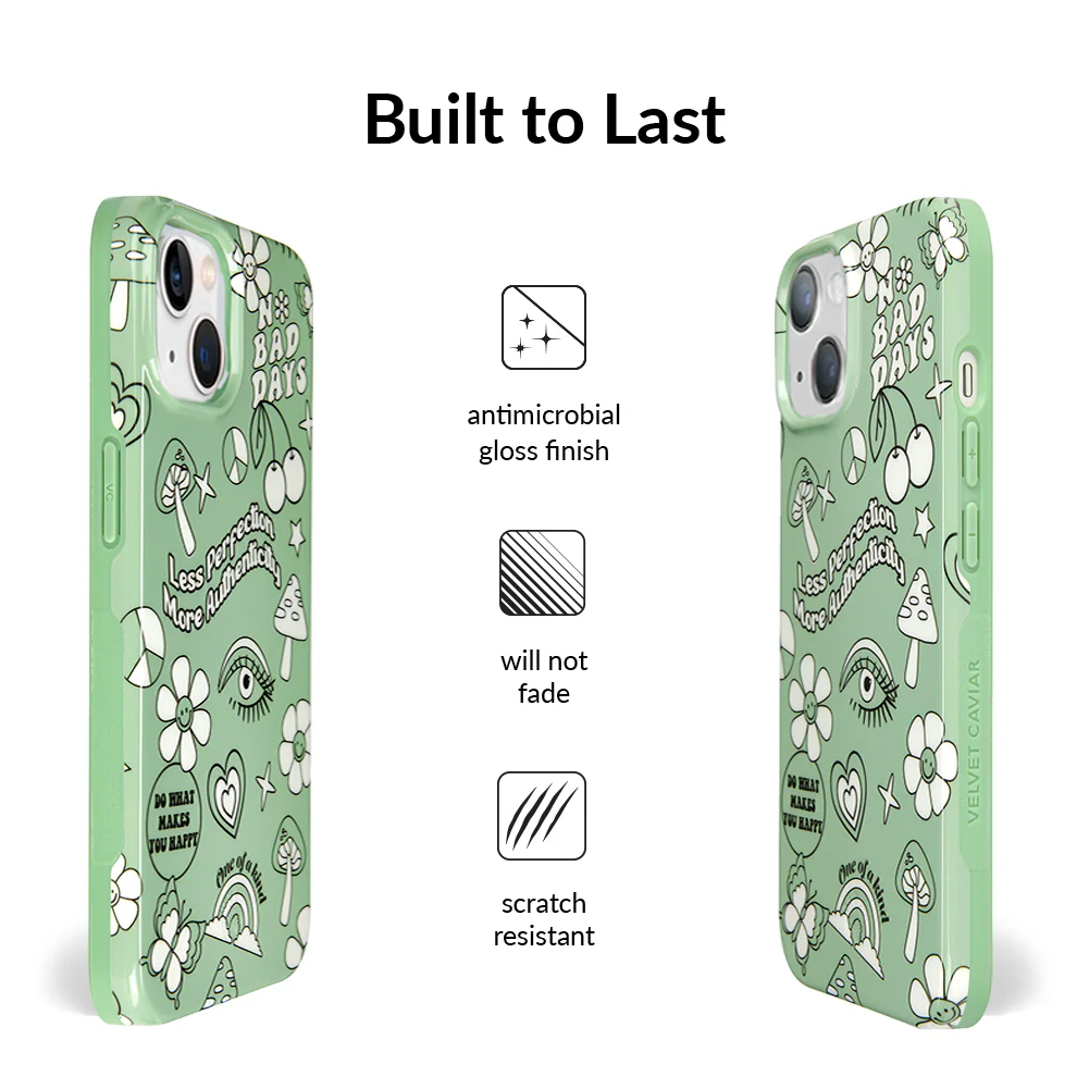 Good Vibes Matcha iPhone Case - Image 17