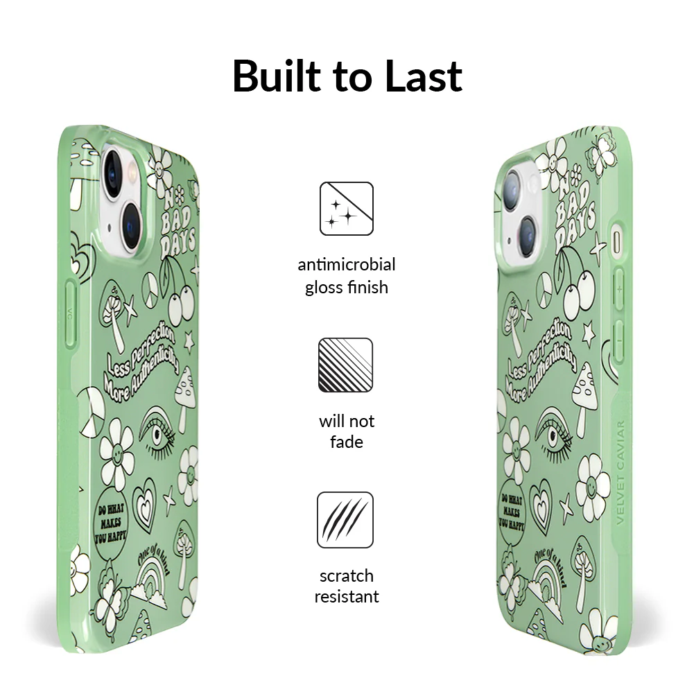 Good Vibes Matcha iPhone Case - Image 29