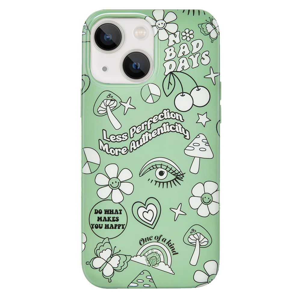 Good Vibes Matcha iPhone Case - Image 31