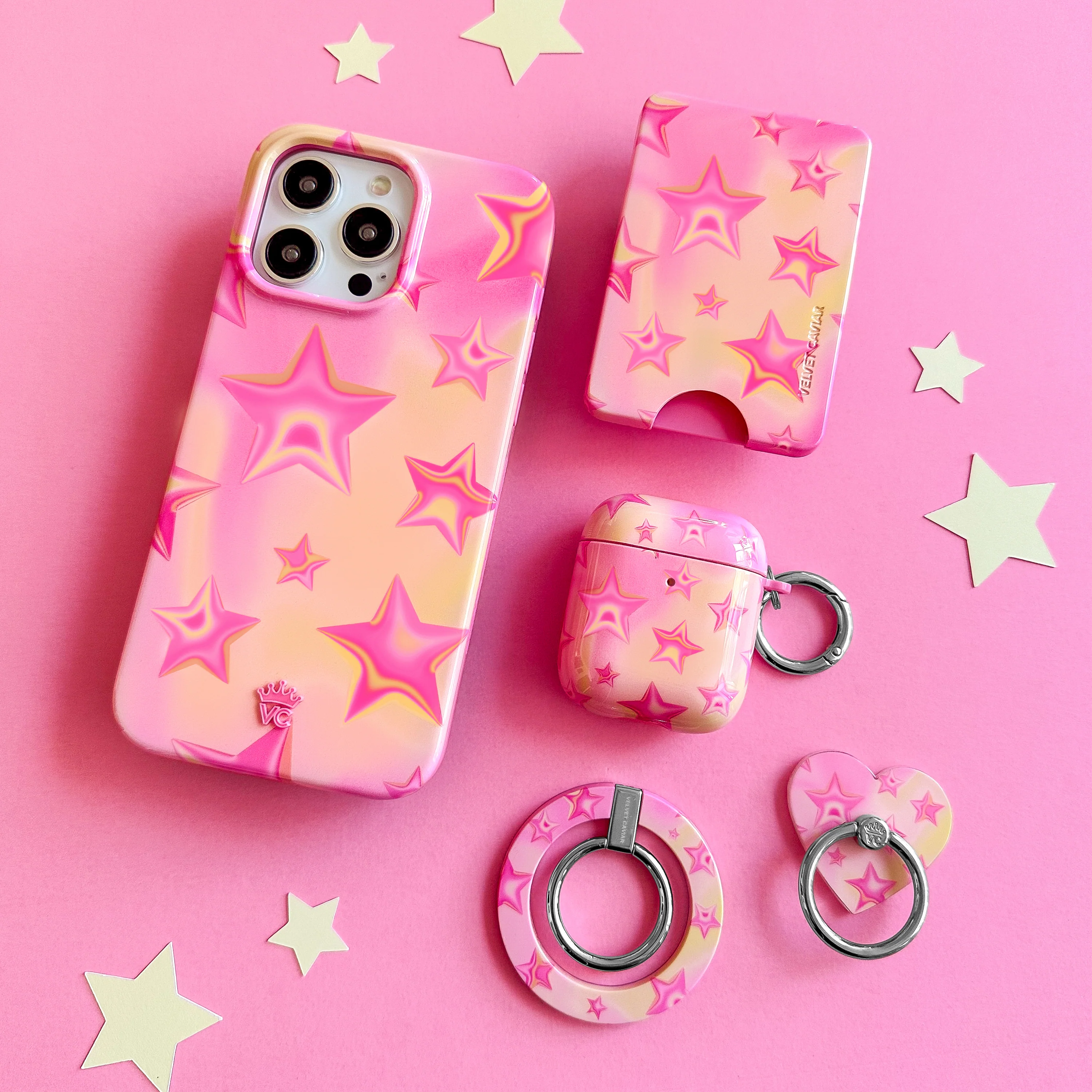 Sherbet Stars AirPod Case - Image 2