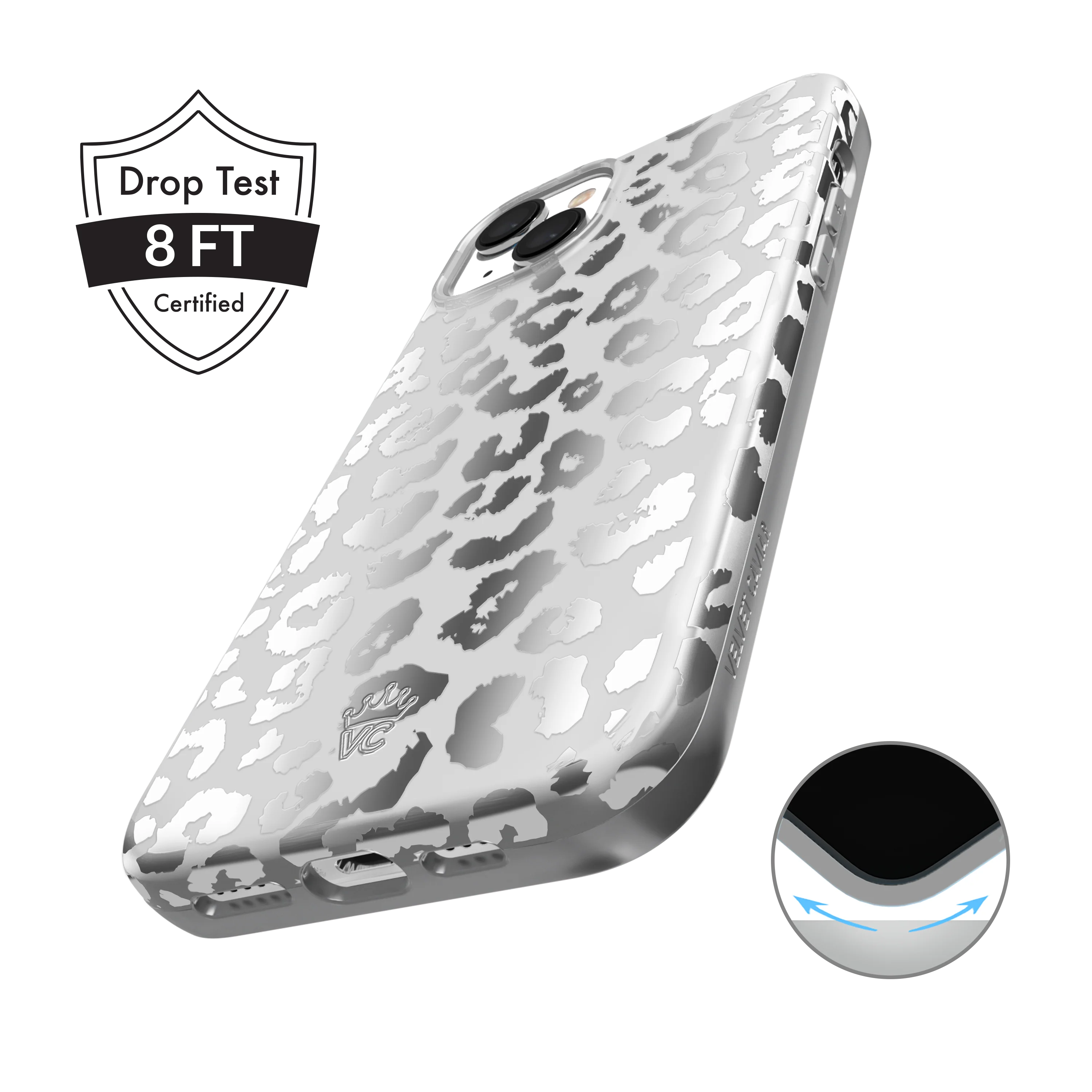 Chrome Leopard iPhone Case - Image 65