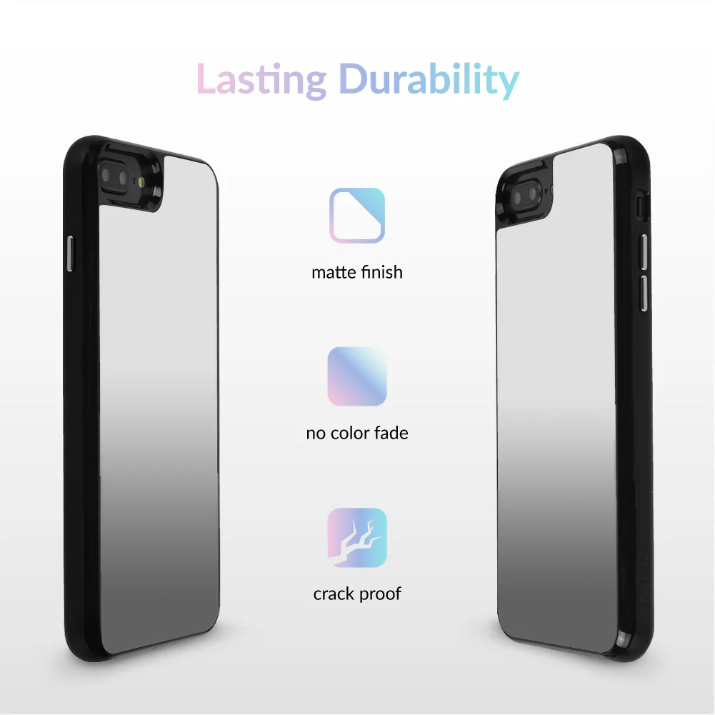 Silver Reflective Mirror iPhone Case - Image 23