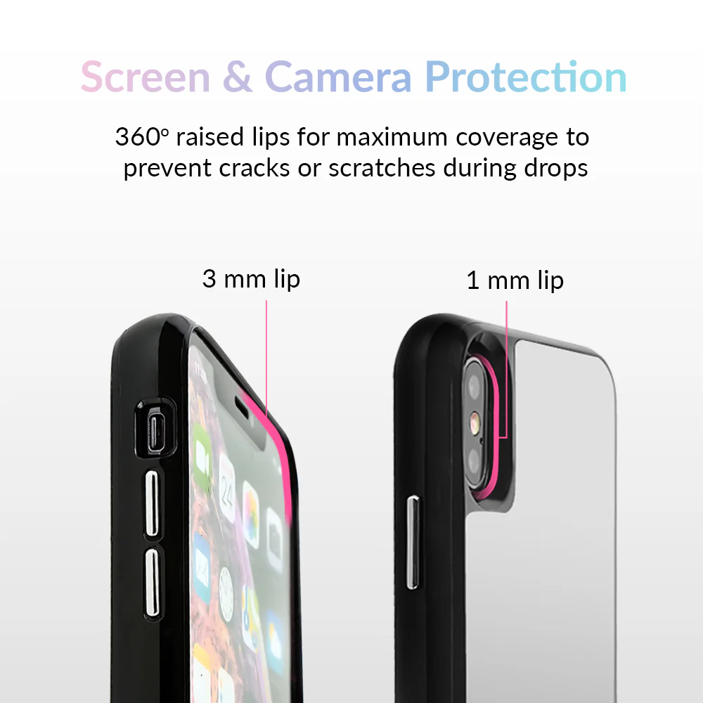 Silver Reflective Mirror iPhone Case - Image 33