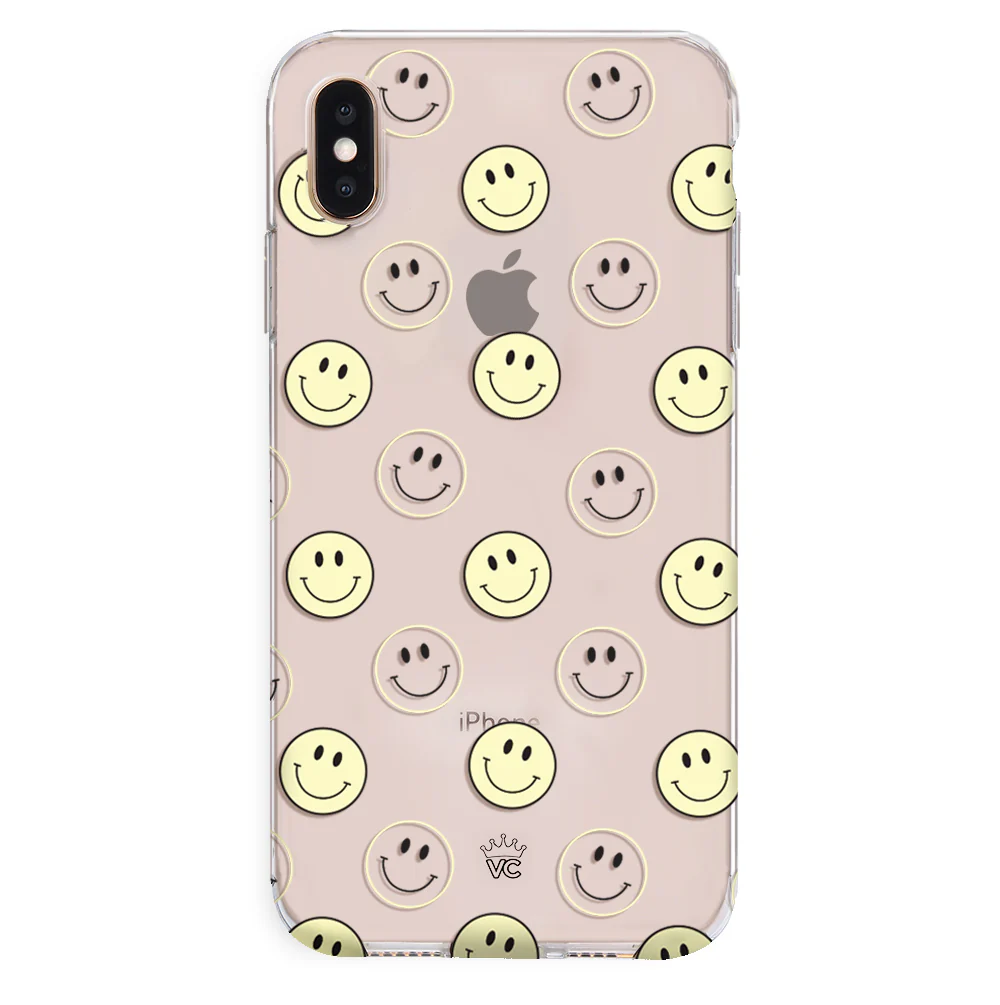 Smiley Clear iPhone Case - Image 13